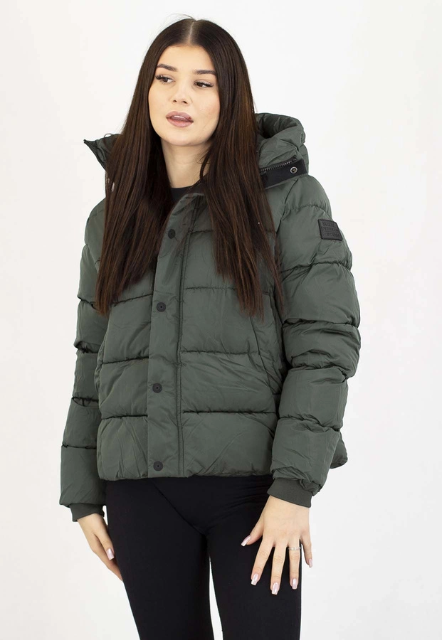 Kurtka Pit Bull Zimowa Amalia dark green