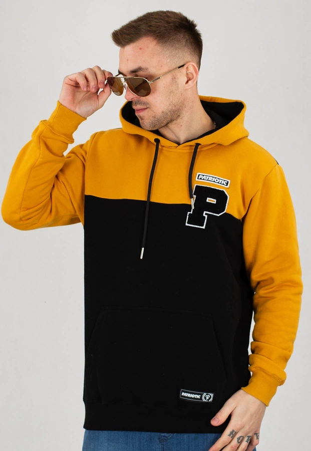 Bluza Patriotic P-College czarno musztardowa