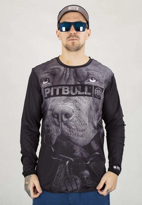 Longsleeve Pit Bull Sportowy Mesh Performance Pro Plus Born in 1989 czarny