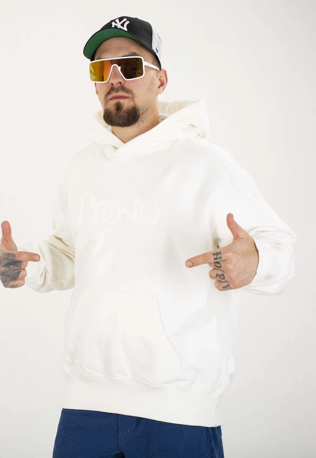 Bluza Prosto Z kapturem Mizo kremowa