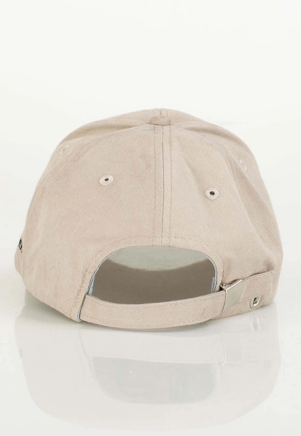 Czapka Snapback Ciemna Strefa CS beżowa