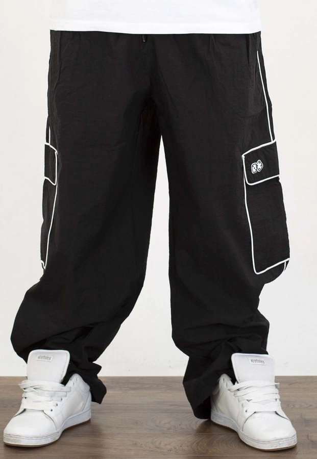 Spodnie Lucky Dice Baggy Crepe czarne