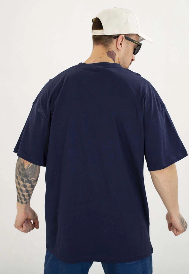 T-shirt Prosto NoBarking granatowy