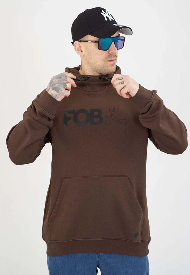 Bluza 4F Z Kapturem M2390 beżowa