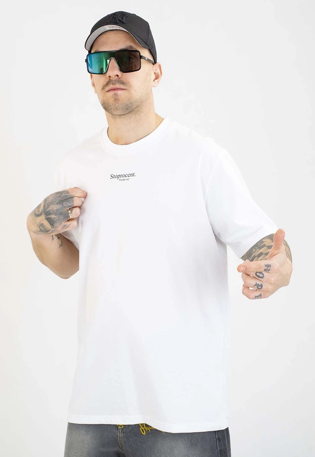 T-shirt Stoprocent PRDLS biały