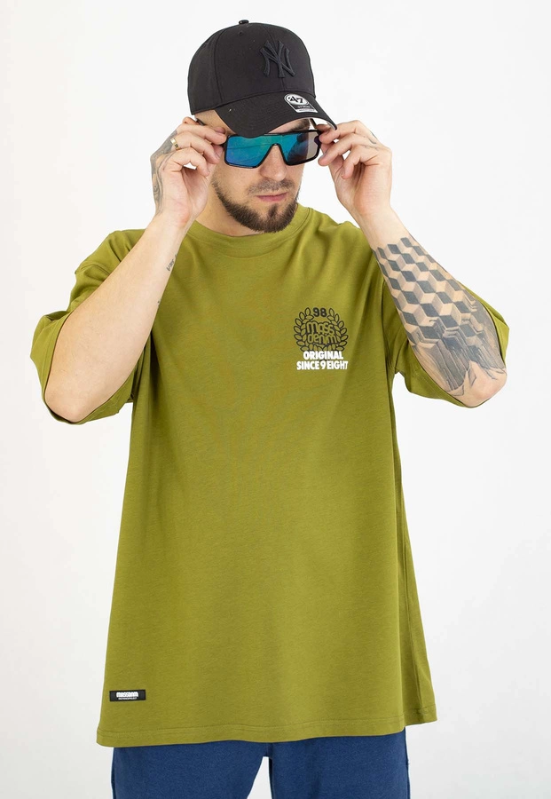 T-shirt Mass Motto oliwkowy