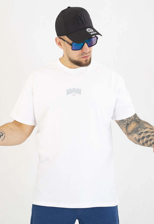 T-shirt Chada Proceder Kastet Logo biały