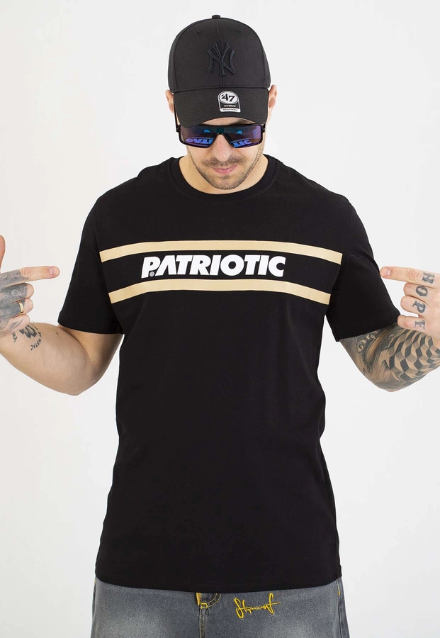 T-shirt Patriotic P New Line czarny