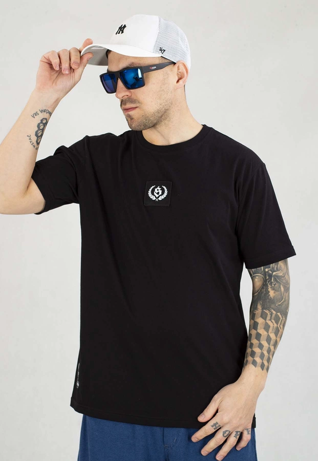 T-shirt Środowisko Miejskie City czarno biały