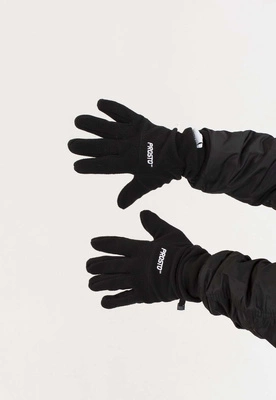 Rękawiczki Prosto Fleece czarne