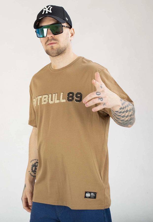 T-shirt Pit Bull 170 Dog 89 coyote brown