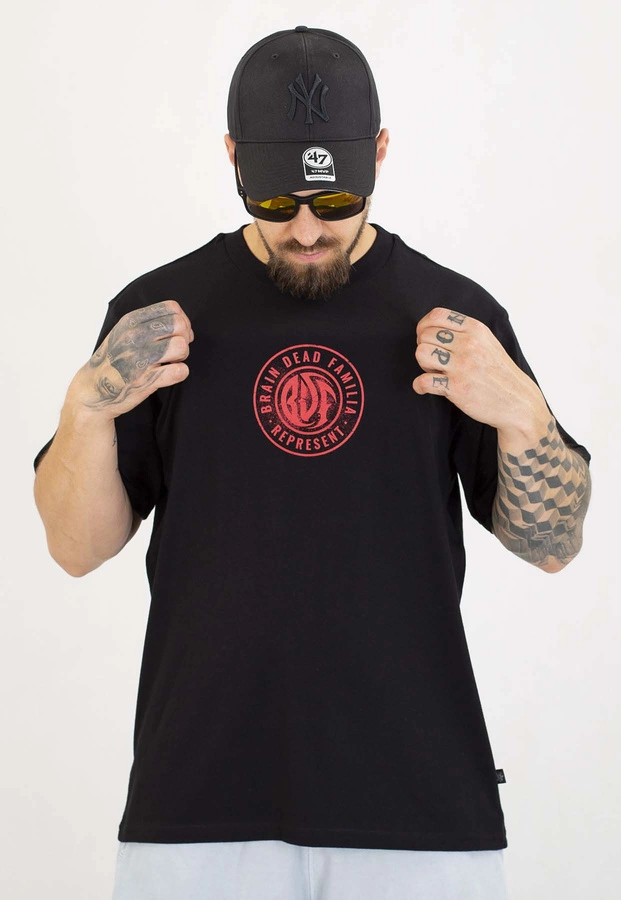 T-shirt Brain Dead Familia Blood On Ice czarny