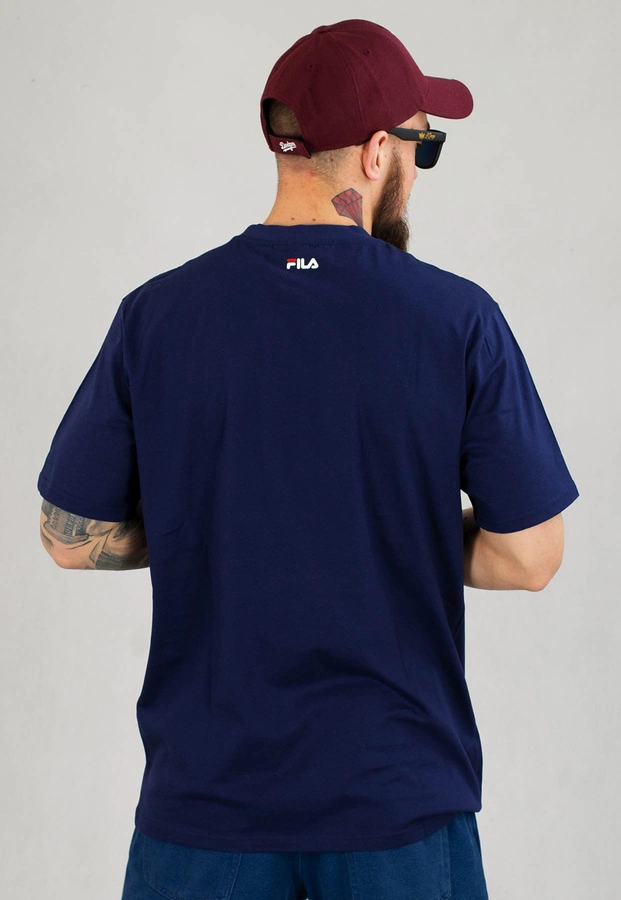 T-shirt Fila Bellano Tee FAU0092 niebieska