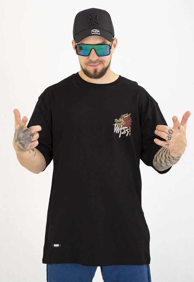 T-shirt Mass Dragon czarny