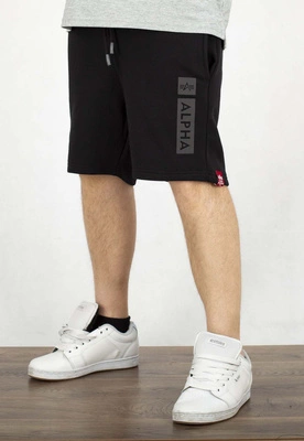 Spodenki Alpha Industries Print 146365 czarne