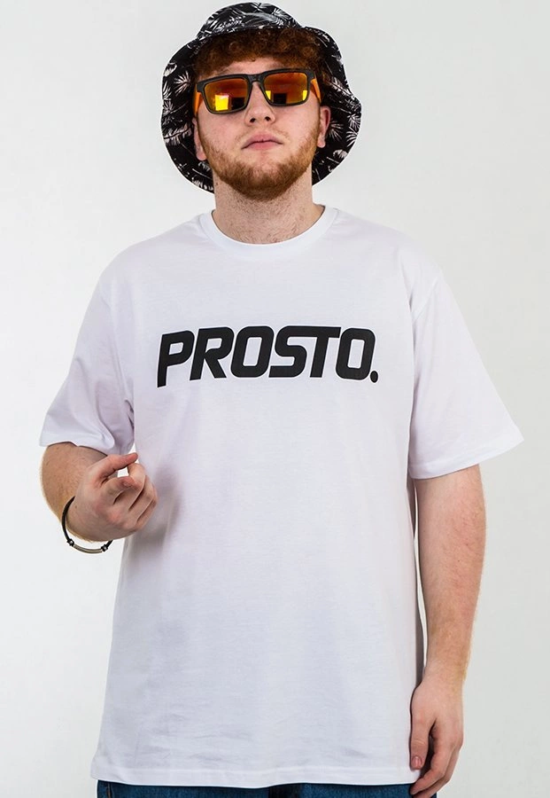 T-shirt Prosto Basic 2 biały