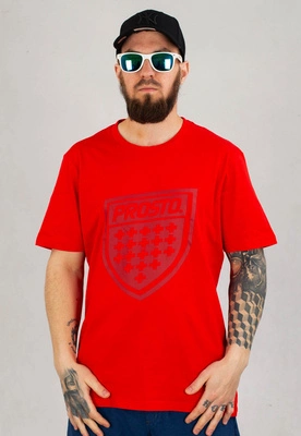 T-shirt Prosto Shield XXIII czerwony