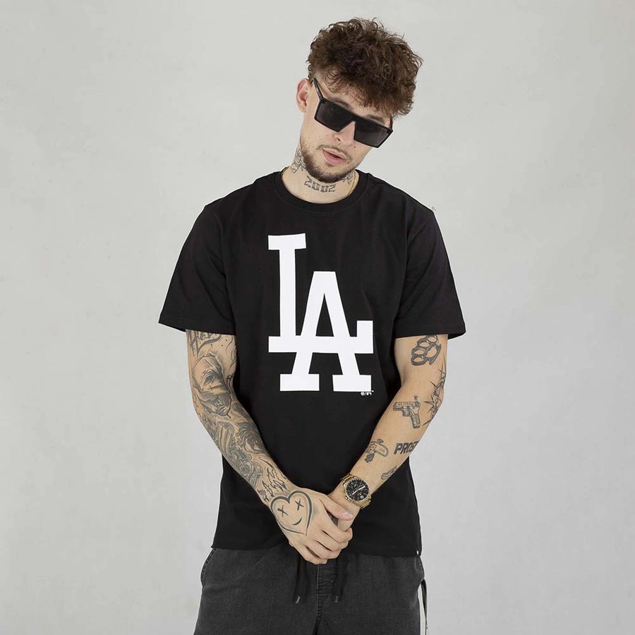 T-shirt 47 Brand Los Angeles Dodgers 557554 czarny