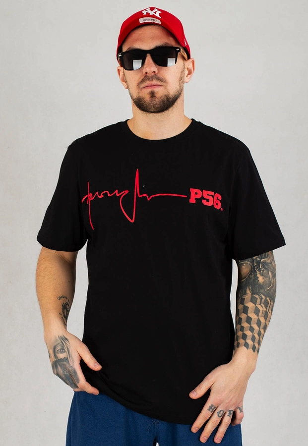 T-shirt Dudek P56 Tętno 19 czarny