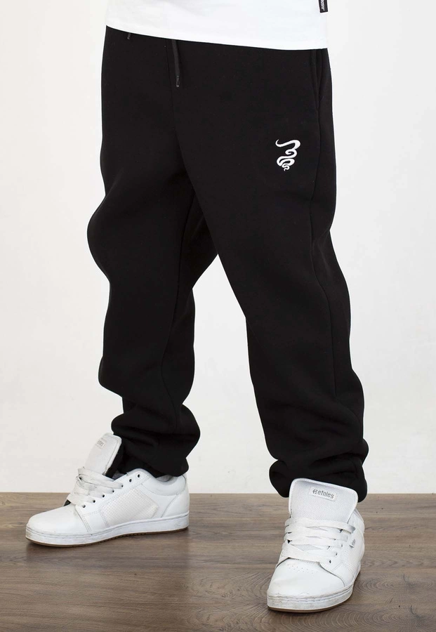 Dresy Grube Lolo Dymek Haft czarno białe