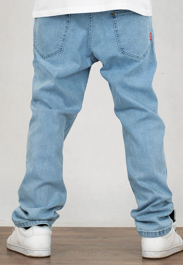 Spodnie Prosto Regular Pocklog light blue jeans