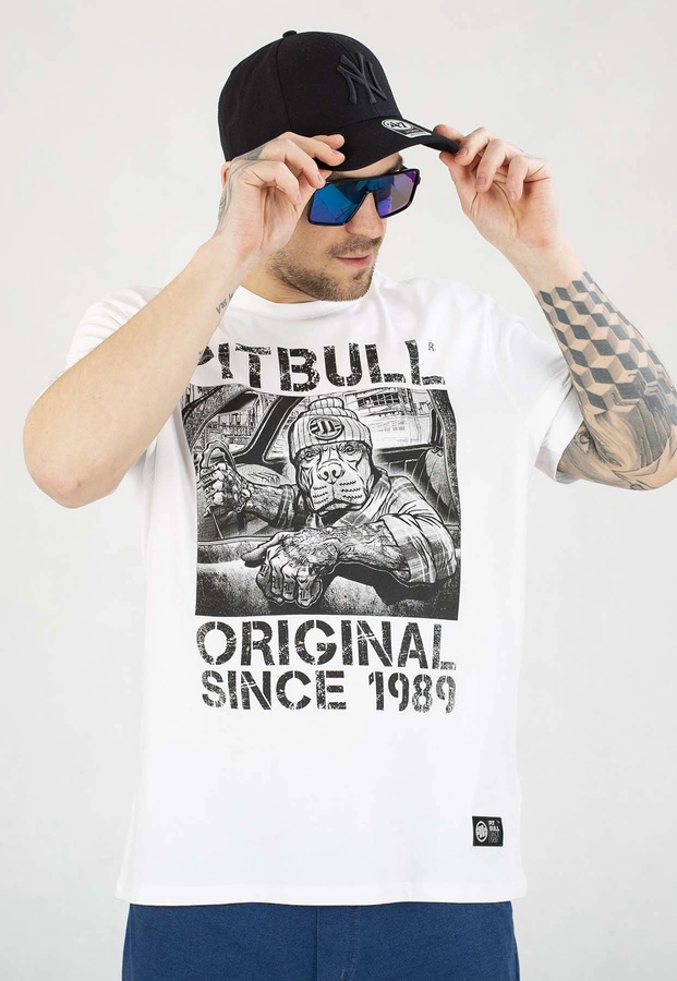 T-shirt Pit Bull 170 Drive white