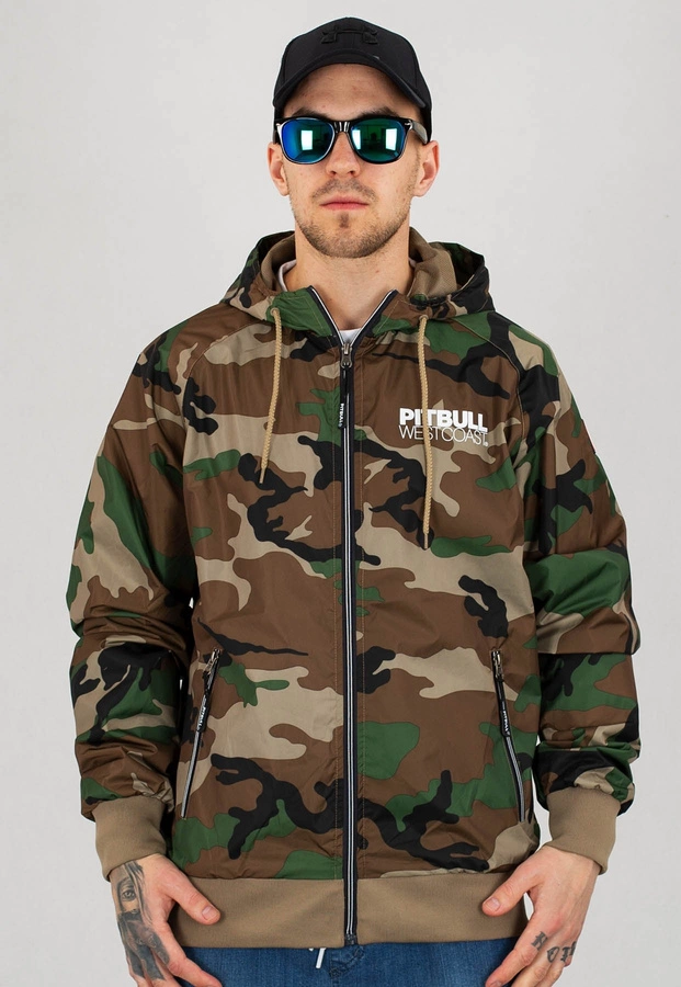 Kurtka Pit Bull Athletic woodland camo