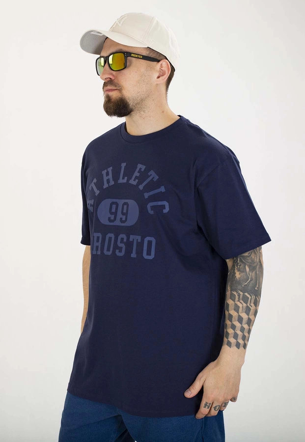 T-shirt Prosto Athletic granatowy