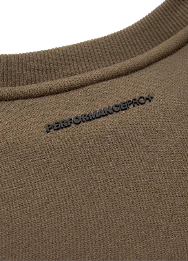 Bluza Pit Bull Bez Kaptura Beyer brązowa