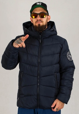 Kurtka Pit Bull Zimowa Mobley granatowa