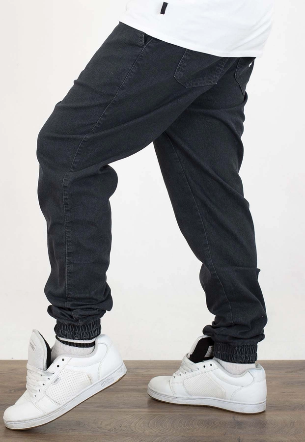 Spodnie Grube Lolo Dymek Back Haft grey