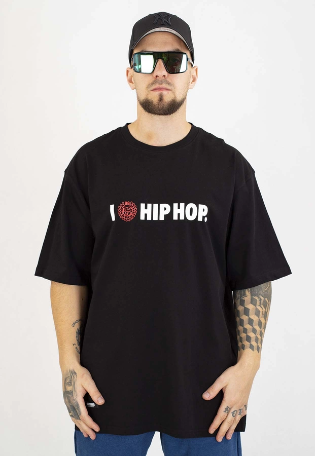 T-shirt Mass Feelings czarny