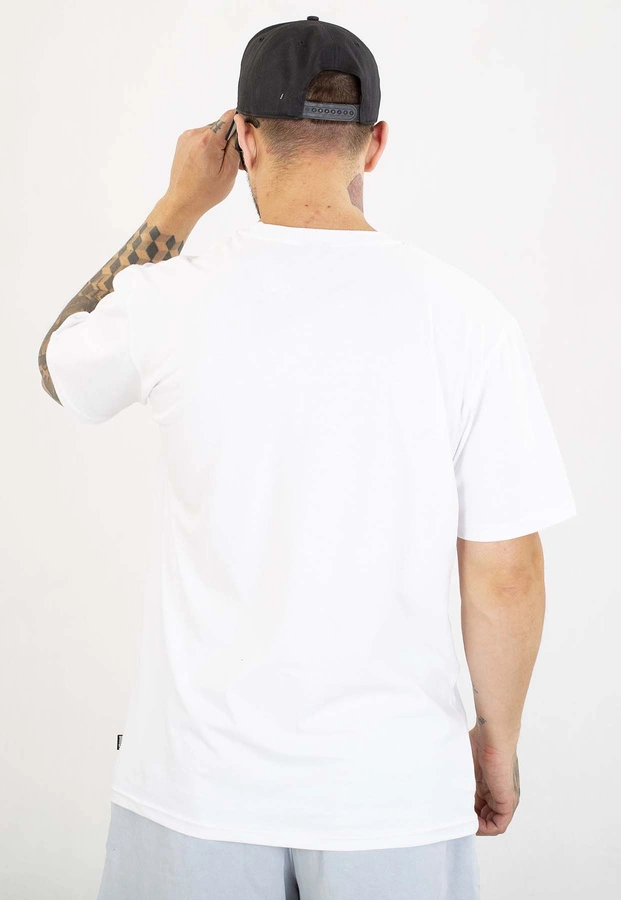 T-shirt Diil Frame biało granatowy