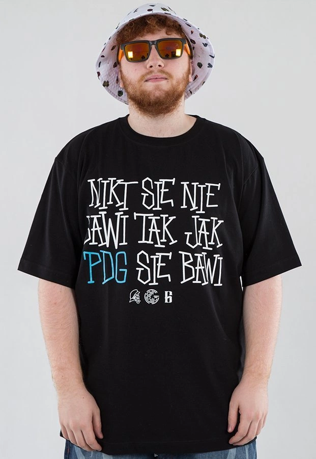 T-shirt Gawrosz Nikt Się Nie Bawi czarny