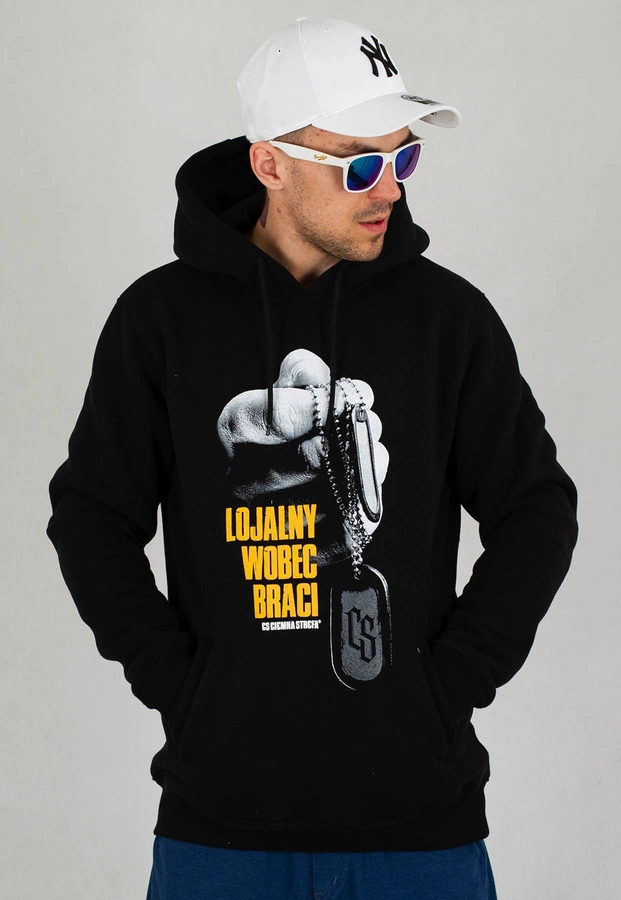 Bluza Ciemna Strefa Lojalny Wobec Braci czarna