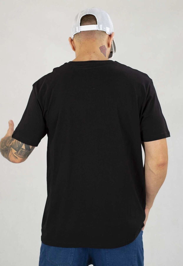 T-shirt Alpha Industries Basic 100501 czarno niebieski