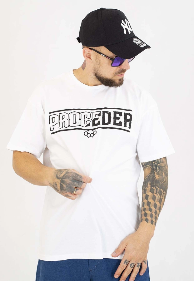 T-shirt Chada Proceder Cut biały
