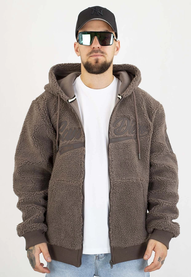 Bluza Pit Bull Z Kapturem ZIP Galaxy taupe