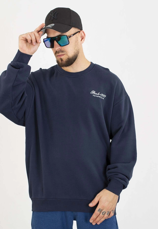 Bluza Prosto Bez Kaptura Team granatowa