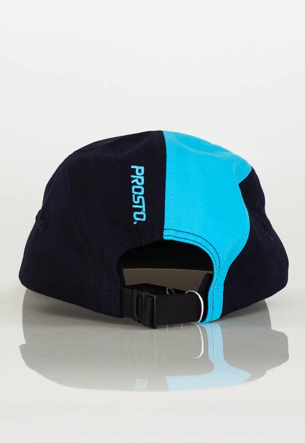 Czapka 5 Panel Prosto Chezzy granatowo niebieska