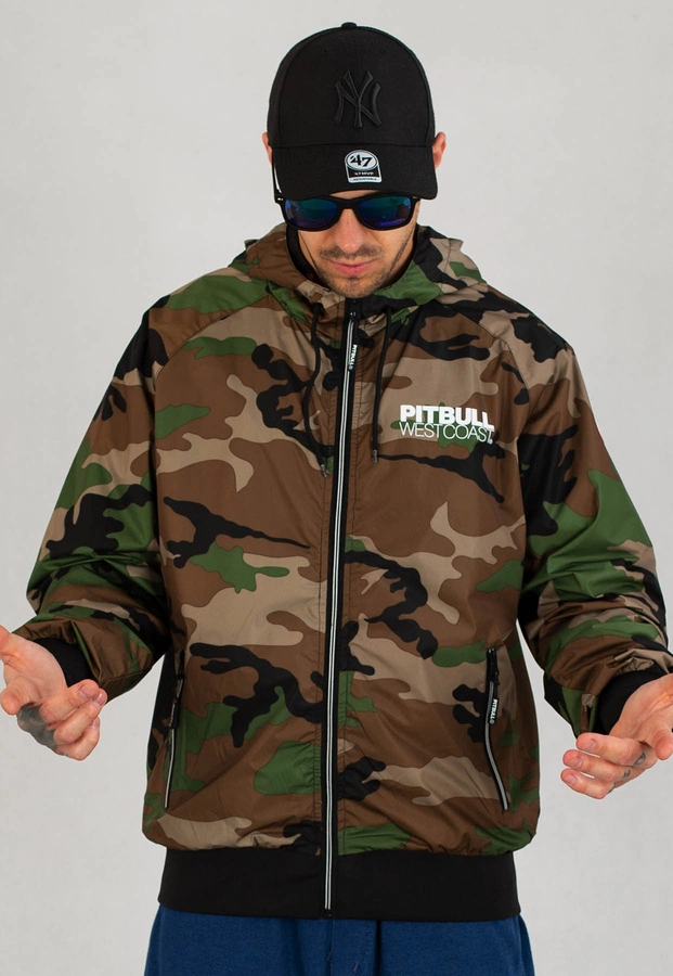 Kurtka Pit Bull Athletic woodland camo