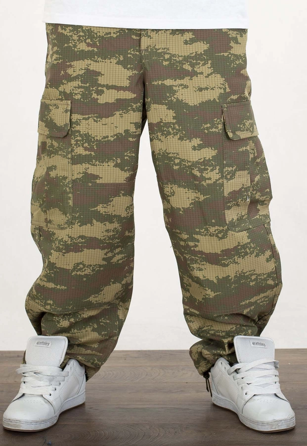 Spodnie Jigga Wear Military Green Camo 