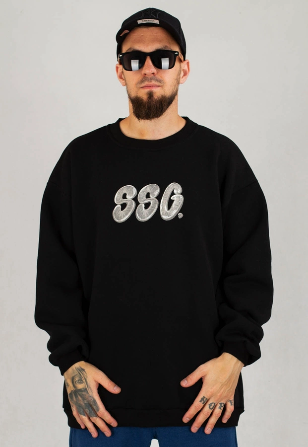 Bluza SSG Bez Kaptura Baggy Sketch czarna