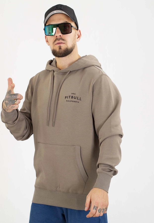 Bluza Pit Bull Z Kapturem Sampson taupe