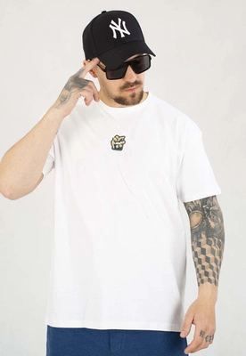 T-shirt Chada Proceder Hazard biały