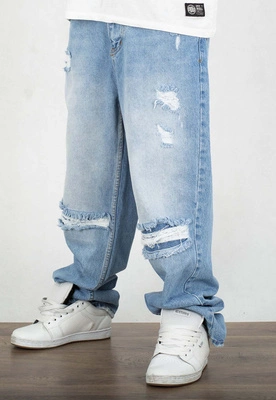 Spodnie I8 Denim BAG49 Baggy light blue