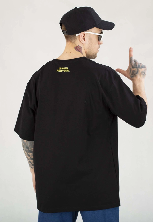 T-shirt Mass Rollin czarny