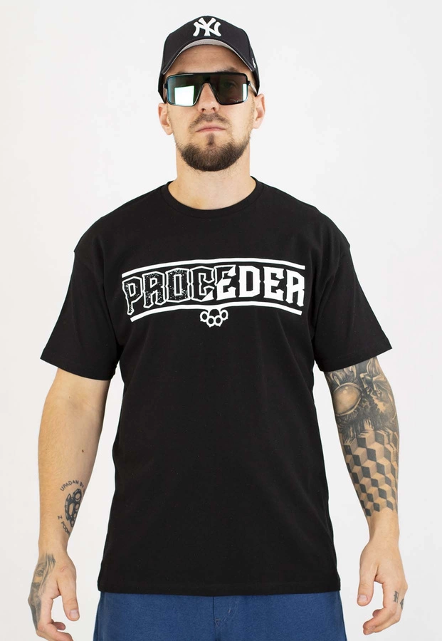 T-shirt Chada Proceder Cut czarny