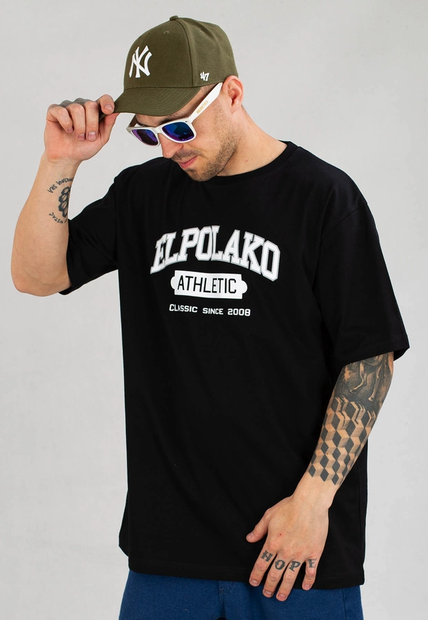 T-shirt El Polako ATH Ep czarny