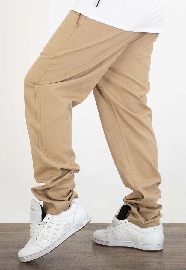 Spodnie Jigga Wear Chino beżowe